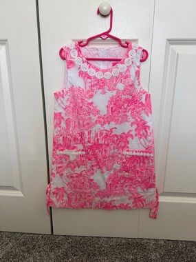 Lilly Pulitzer Girls Classic Shift Dress Size 7